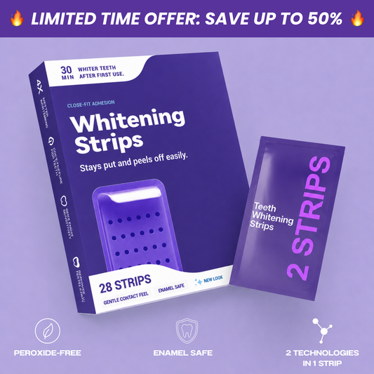 Purple PAP Whitening Strips